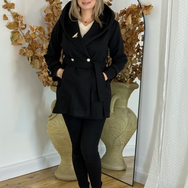 Veste Cachemire à Capuche